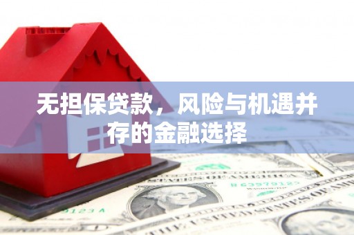 曲江无担保贷款，风险与机遇并存的金融选择