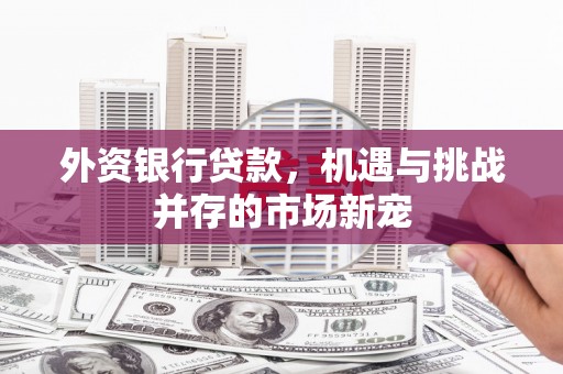 曲江外资银行贷款，机遇与挑战并存的市场新宠