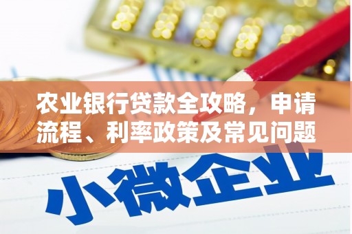 曲江农业银行贷款全攻略，申请流程、利率政策及常见问题解析
