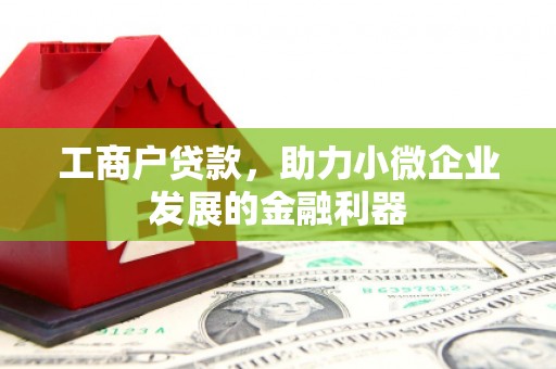 曲江工商户贷款，助力小微企业发展的金融利器