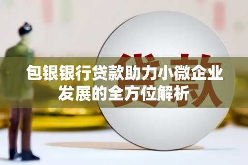 曲江包银银行贷款助力小微企业发展的全方位解析