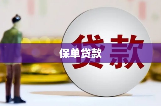 曲江保单贷款