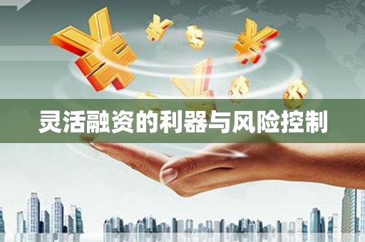 曲江灵活融资的利器与风险控制