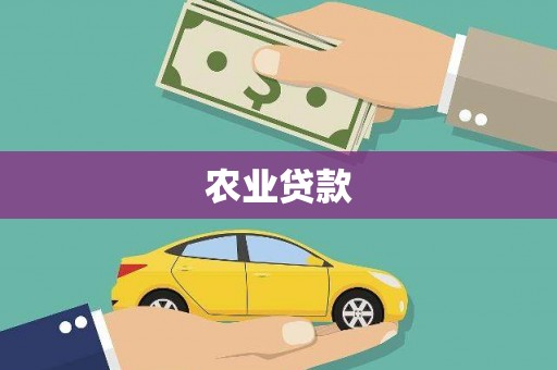 曲江农业贷款