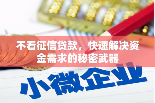 曲江不看征信贷款，快速解决资金需求的秘密武器