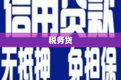 曲江税务贷