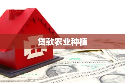 曲江贷款农业种植