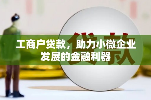 曲江工商户贷款，助力小微企业发展的金融利器