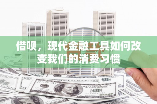 曲江借呗，现代金融工具如何改变我们的消费习惯