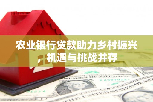 曲江农业银行贷款助力乡村振兴，机遇与挑战并存