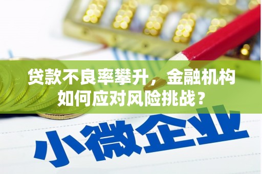 曲江贷款不良率攀升，金融机构如何应对风险挑战？