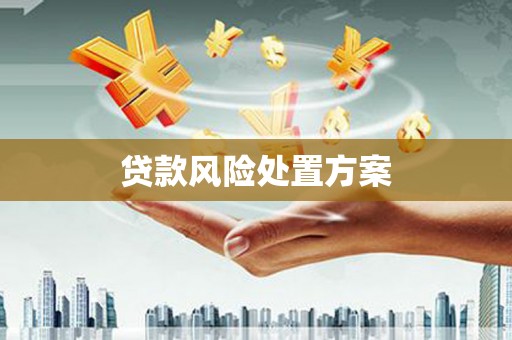 曲江贷款风险处置方案