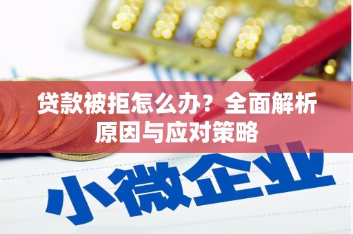 曲江贷款被拒怎么办？全面解析原因与应对策略