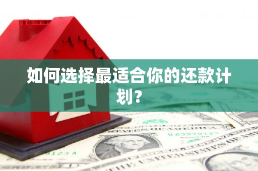 曲江如何选择最适合你的还款计划？